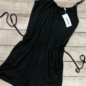 Womens Black Romper NWT